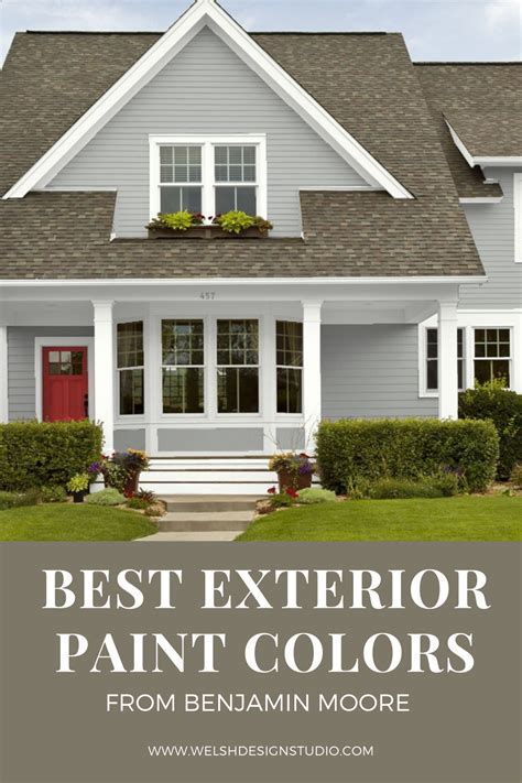 benjamin moore exterior color combinations.